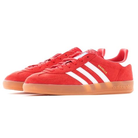 adidas gazelle damen red